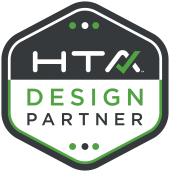HTA design partner badge